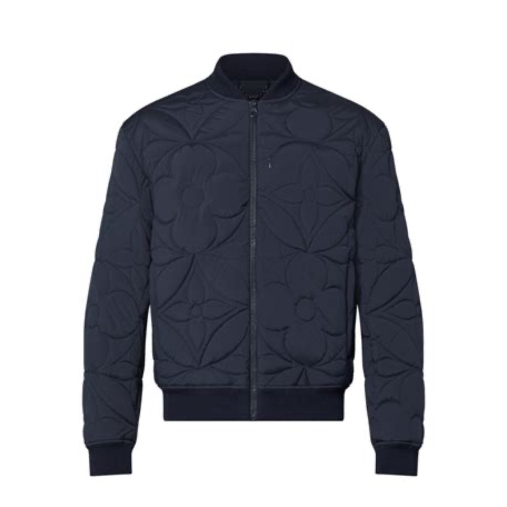 LOUIS VUITTON X VIRGIL ABLOH LVSE FLOWER QUILTED BLOUSON JACKET